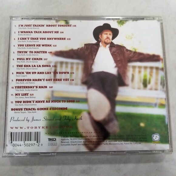 Toby Keith 2cd's Pull my chain and self titled - Picture 8 of 11